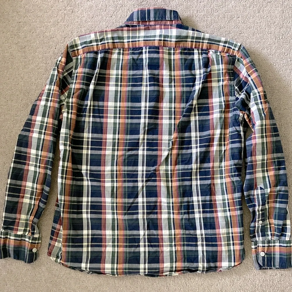 J.Crew Slim Untucked Plaid shirt